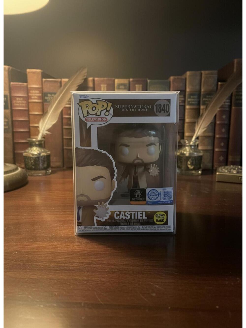 Funko Pop! Television Supernatural Castiel #1840 Glow in the Dark Figure